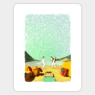 Moonrise Kingdom Painting Magnet